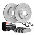 Heavy-Duty Front Brake Rotors & Ceramic Brake Pads Kit | 2007-2018 Lexus ES350, 2013-2018 ES300h, 2008-2018 Toyota Avalon, 2007-2017 Camry